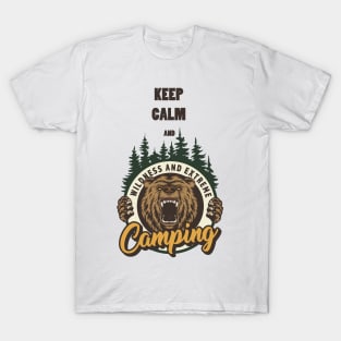 Keep calm and go camping T-Shirt